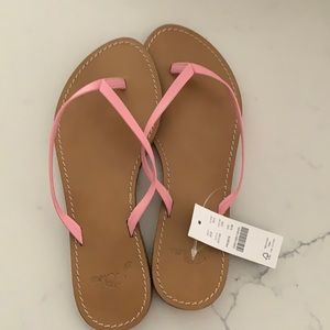 JCREW  flip flops